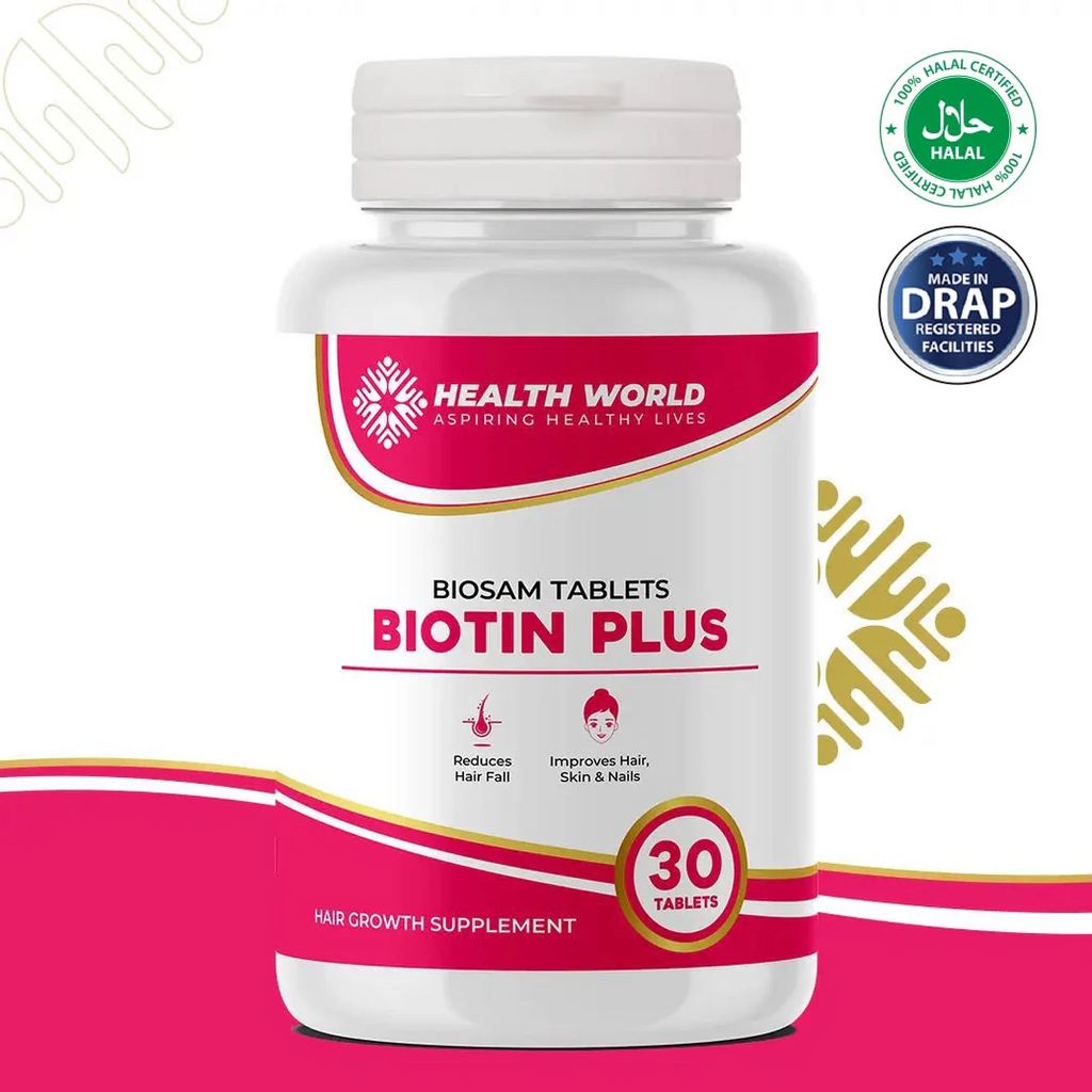 Biotin Plus – Hair Growth & Anti Hair Fall Tablets