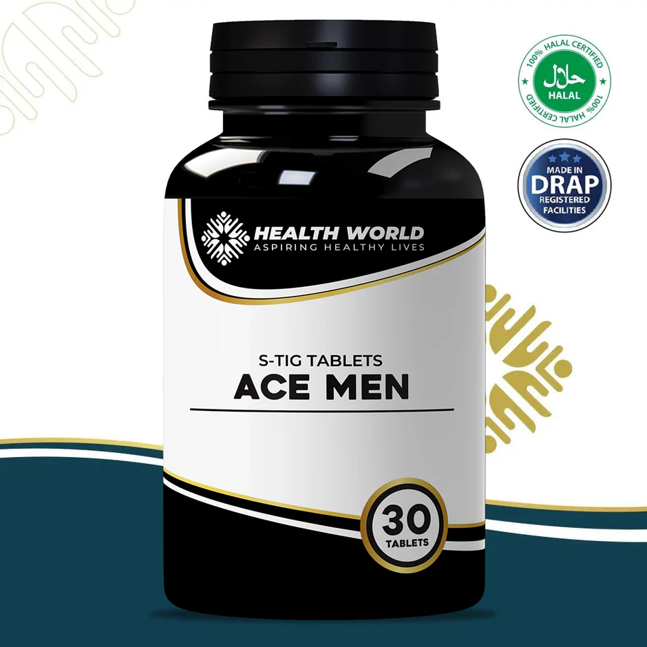 ACE MEN Vitality Booster,Energy,Stamina Support for Men