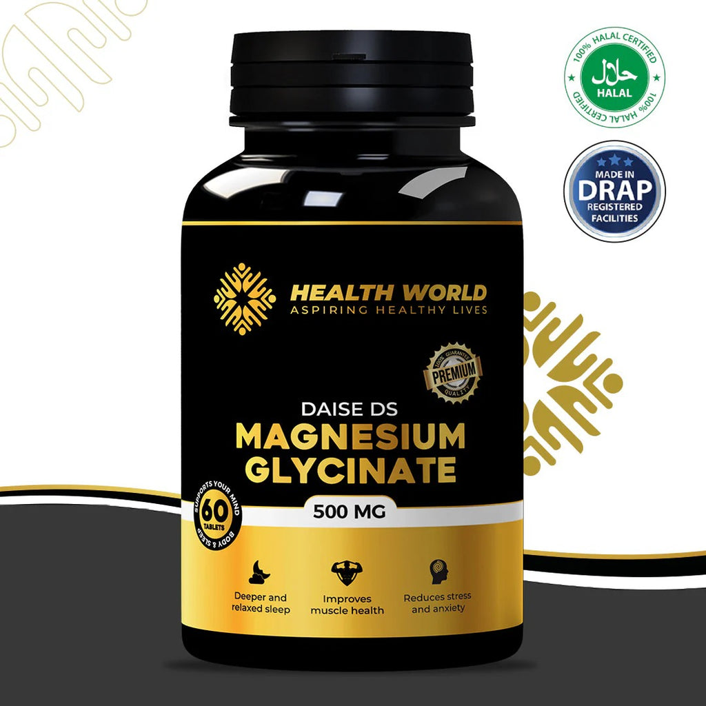 Magnesium Glycinate 500 mg – Food Supplement