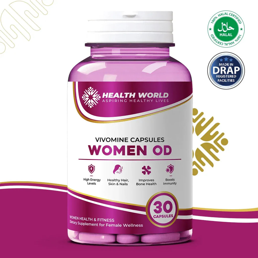 Vivomine Capsules for Women OD | Boost Immunity & Energy