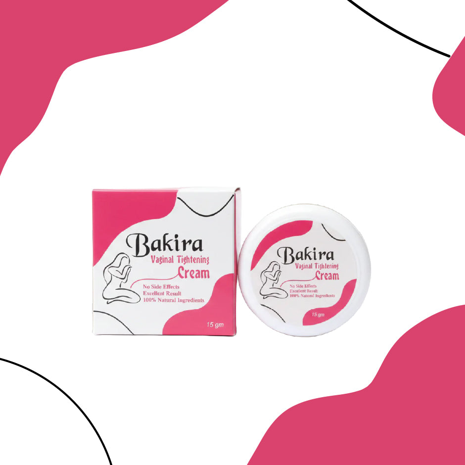 Bakira Intimate Wellness Cream | Natural Formula | 15gm